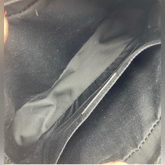 Saint Laurent Lou Croc Embossed Black Leather Bag with Dust Bag - Picture 6 of 9